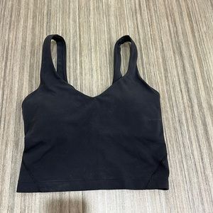 Black lululemon align tank size 2